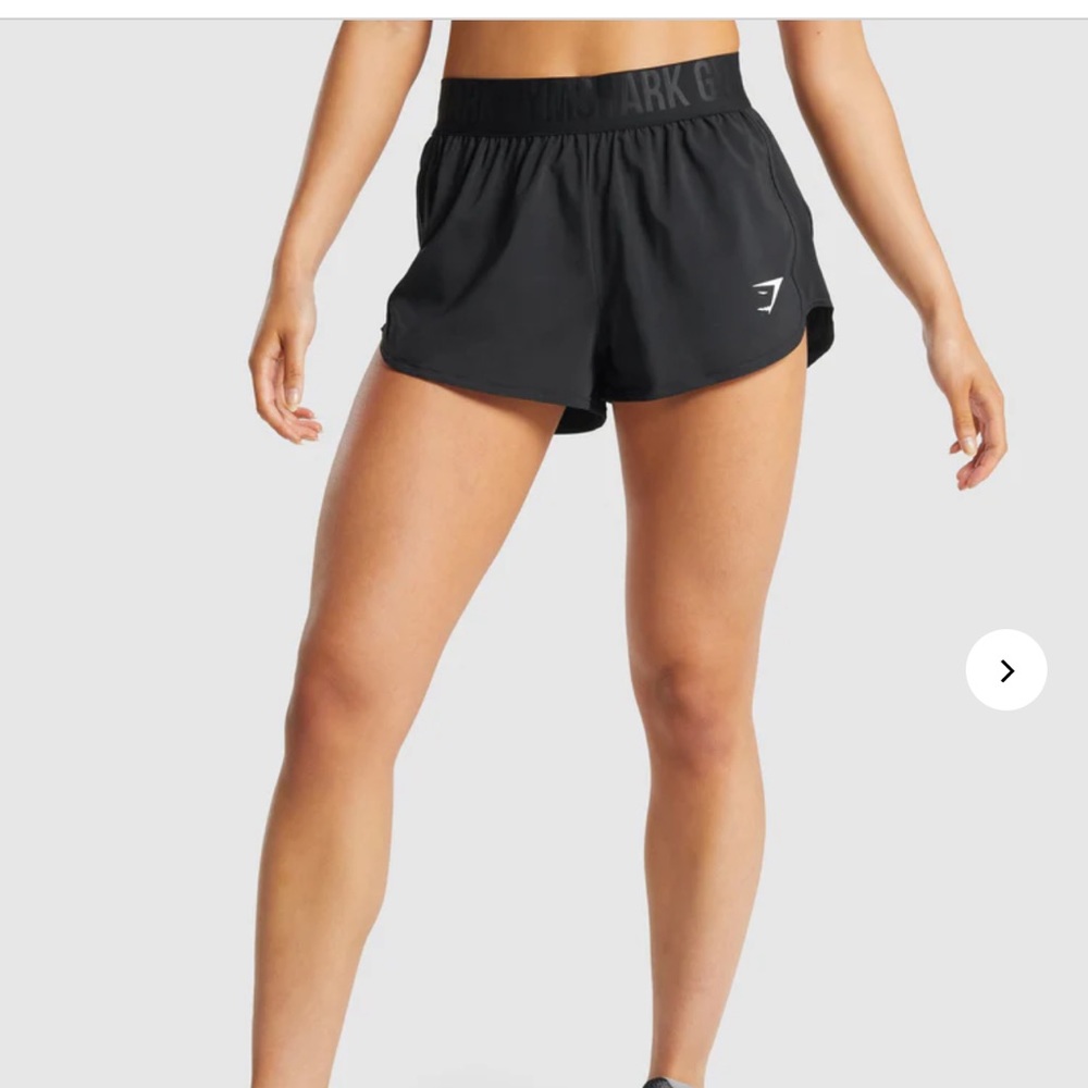 Gymshark Loose Training Shorts Black Size Medium